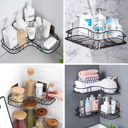 Storage Shelves Metal Bathroom Corner Rack