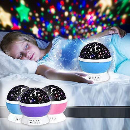 A Star Master Dream Color Changing Rotating Projection Lamp